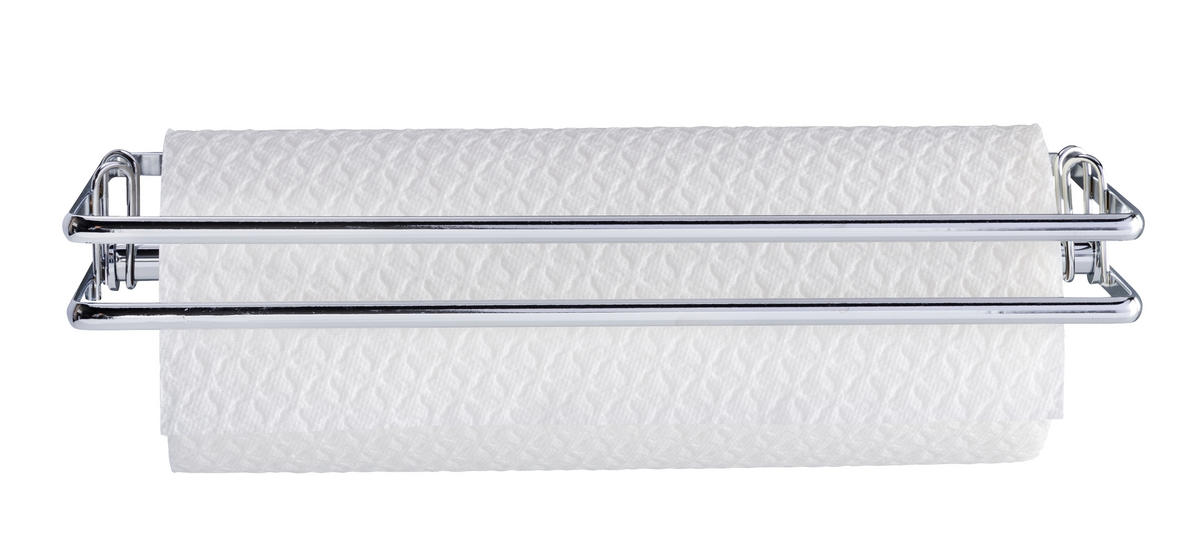 KÜCHENROLLENHALTER - Chromfarben, Design, Metall (32/4/13cm) - Wenko