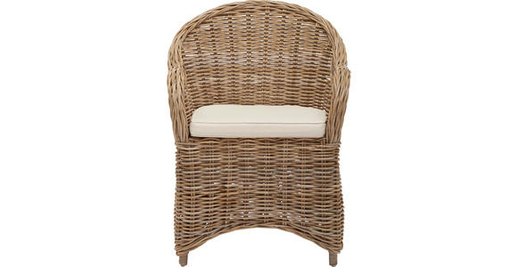 STUHL  - Creme/Grauweiß, Trend, Holz/Textil (64/88/56cm) - Landscape