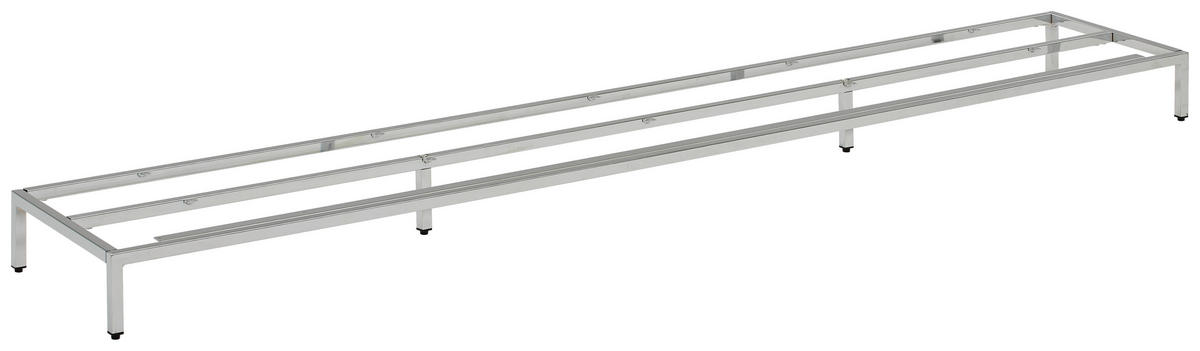 FUSSGESTELL 226,2/13/40 cm  - Chromfarben, Basics, Metall (226,2/13/40cm) - Novel