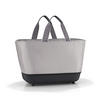 EINKAUFSTASCHE  - Grau, Basics, Textil (48/28/33cm) - Reisenthel