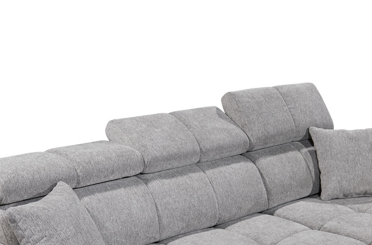 KUTNA GARNITURA tekstil  taupe   - crna/taupe, Konvencionalno, tekstil/plastika (268/172cm) - MID.YOU