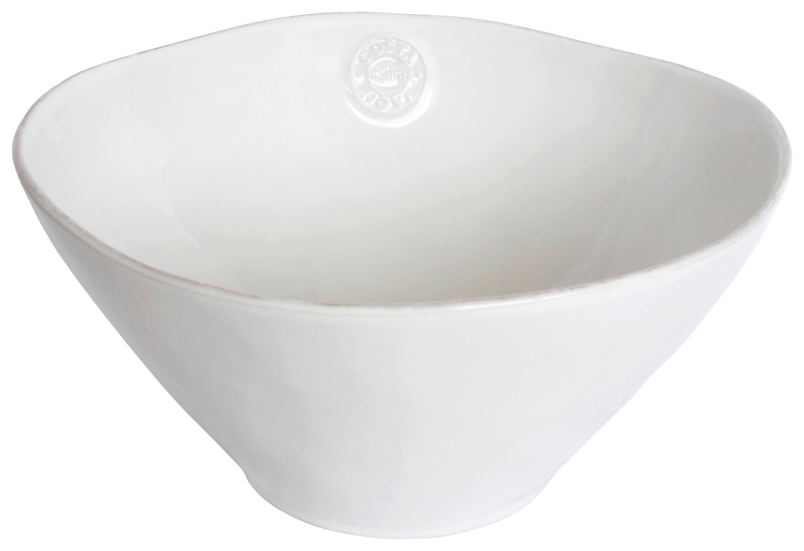 SCHÜSSEL NOVA   - Weiß Hochglanz, Basics, Keramik (26/13cm) - Costa Nova