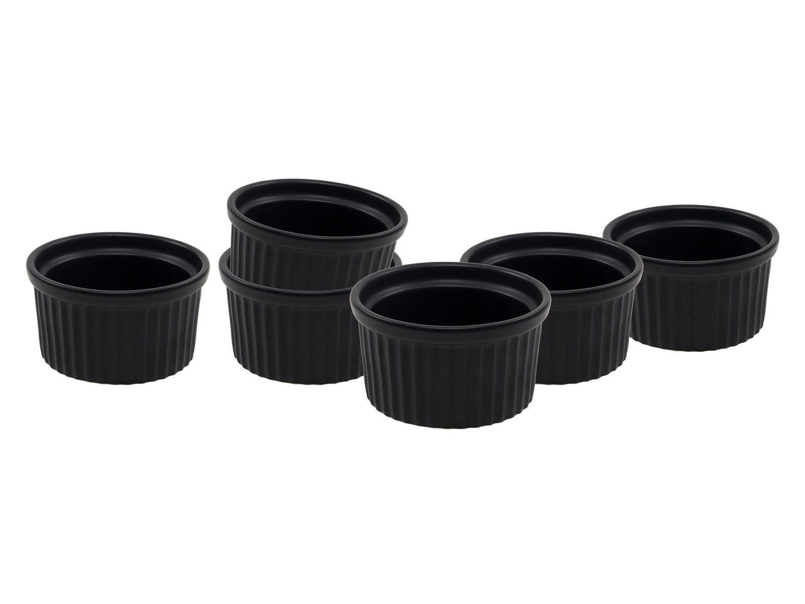 MINI MODELČEK       8,5/8,5/3,5 cm  - črna, Basics, keramika (8,5/8,5/3,5cm)