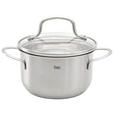 KOCHTOPF 1 L  - Klar/Edelstahlfarben, Basics, Glas/Metall (14/8,5cm) - Homeware Profession.