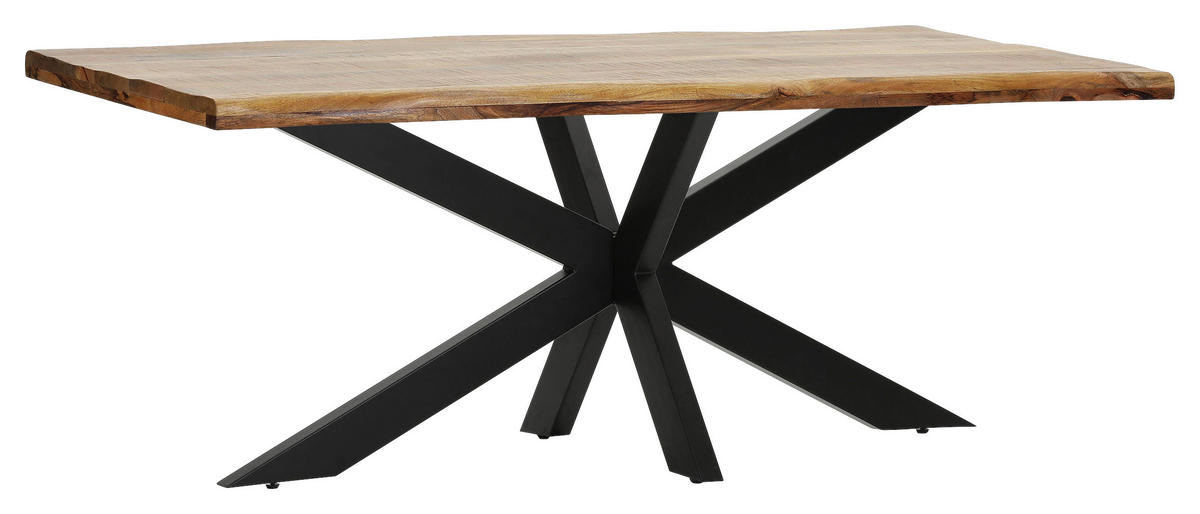 TISCHPLATTE Naturfarben   - Naturfarben, Design, Holz (200/100/5cm) - Landscape