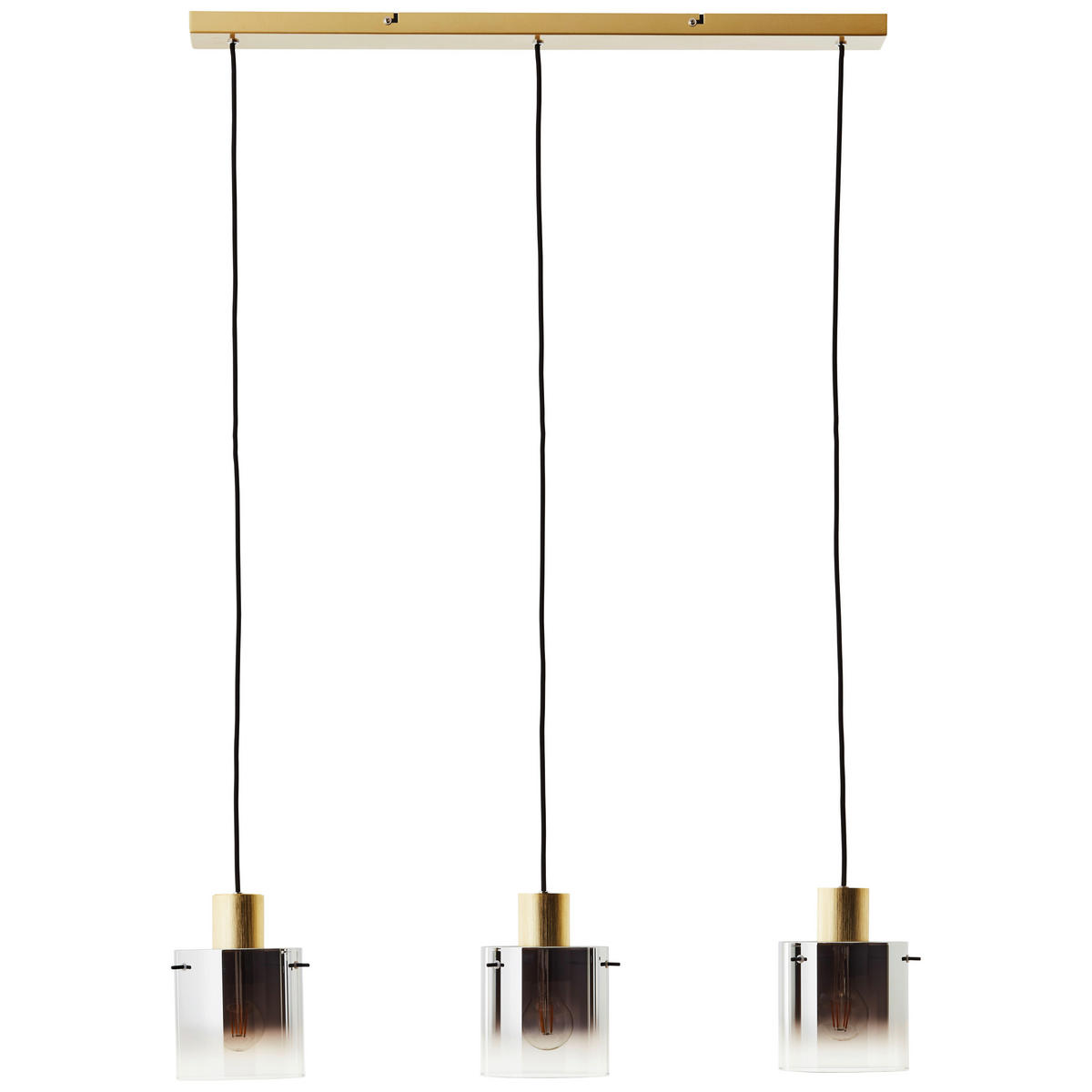 VISEČA NIHALNA SVETILKA  Osaki       85/150/15 cm    60 W E27 - svetlo rumena, Basics, kovina/steklo (85/150/15cm)