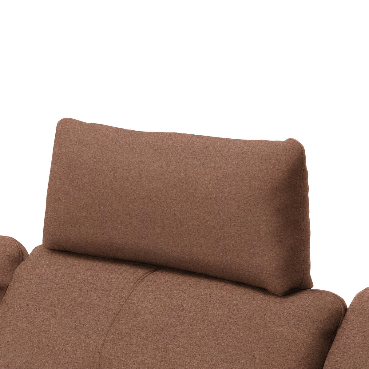 ECKSOFA in Webstoff Braun  - Schwarz/Braun, Design, Textil/Metall (179/301cm) - Chilliano