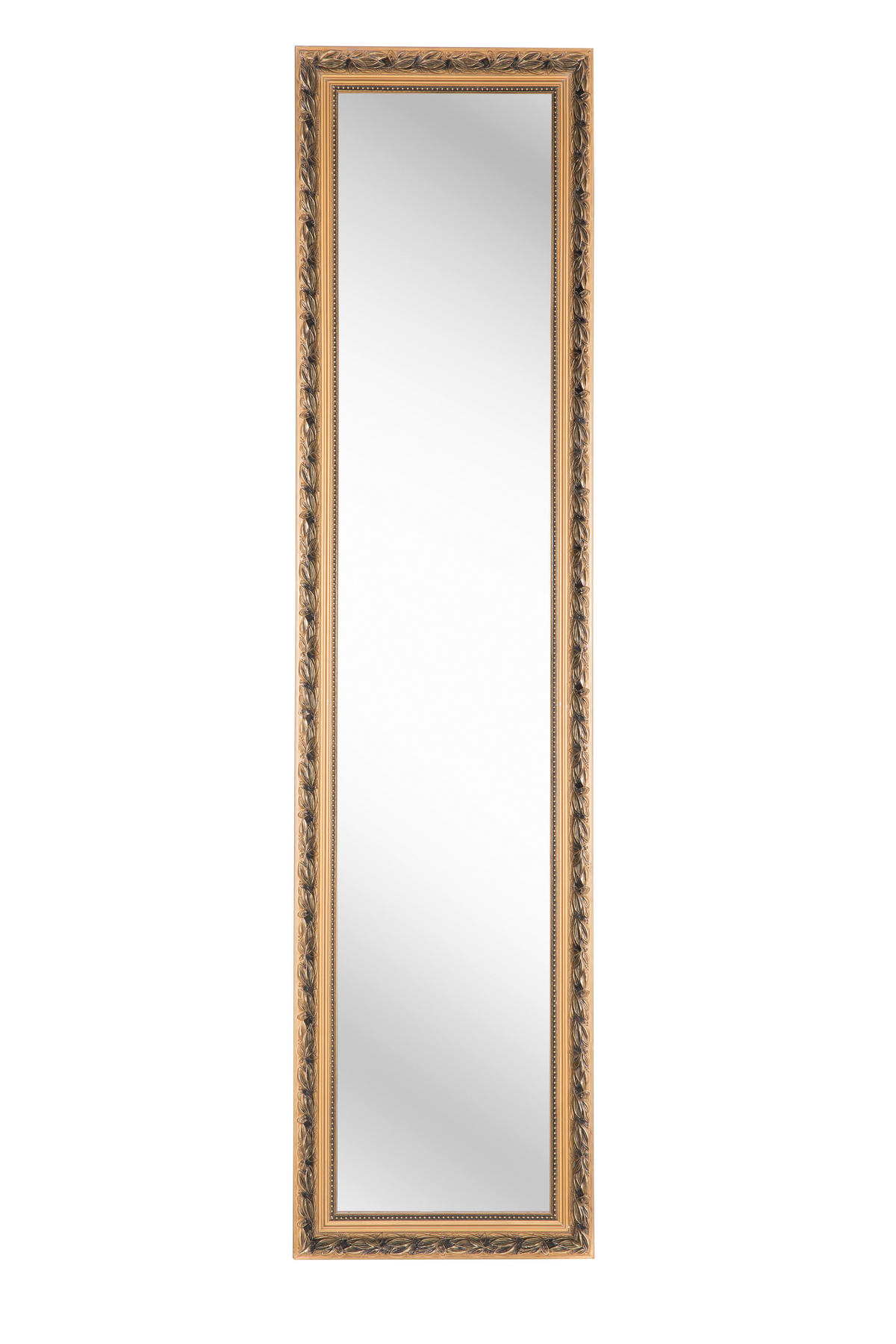 STANDSPIEGEL 40/160/5 cm  - Goldfarben, LIFESTYLE, Glas/Holz (40/160/5cm) - Carryhome