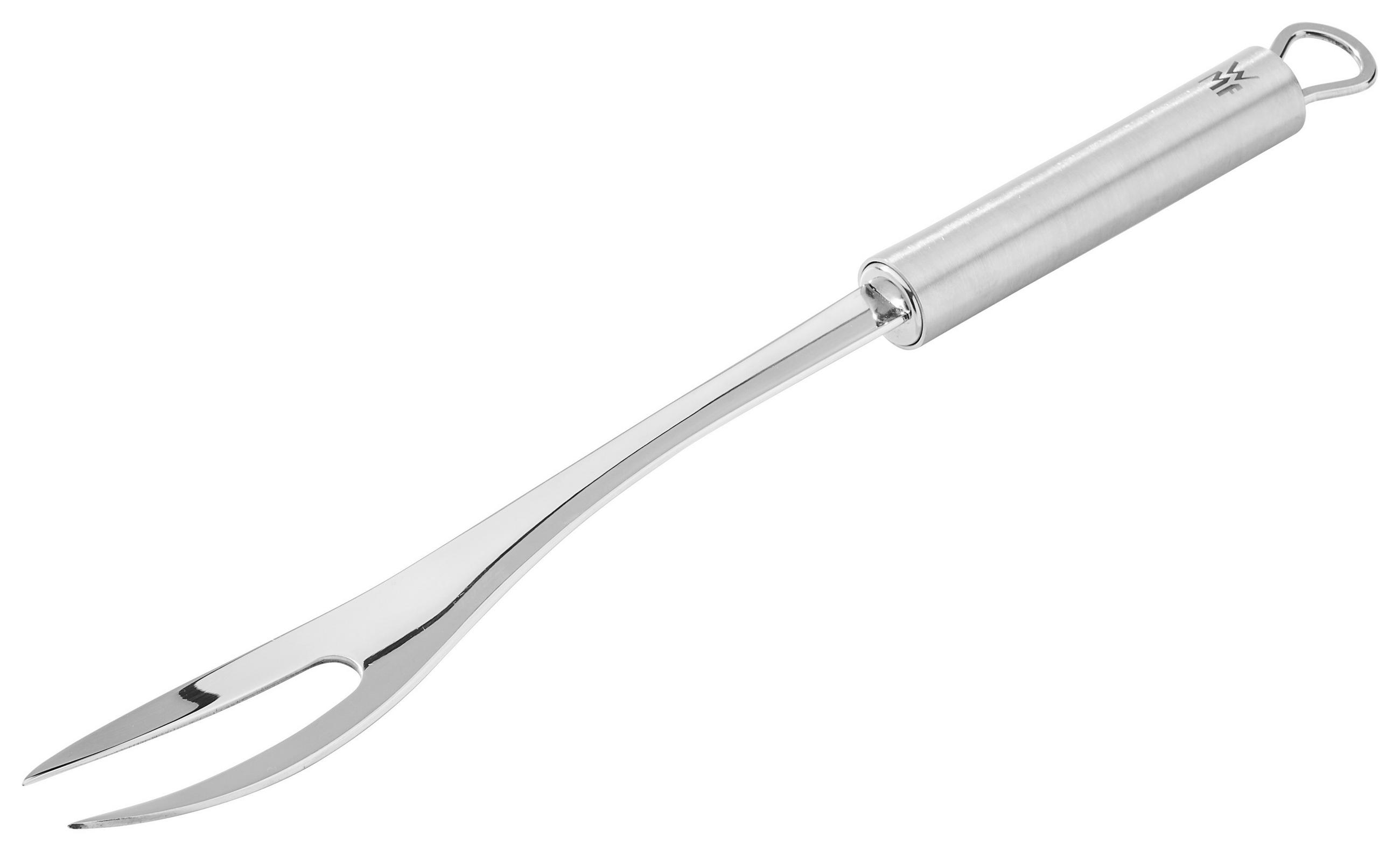 FLEISCHGABEL   - Edelstahlfarben, Basics, Metall (32cm) - WMF