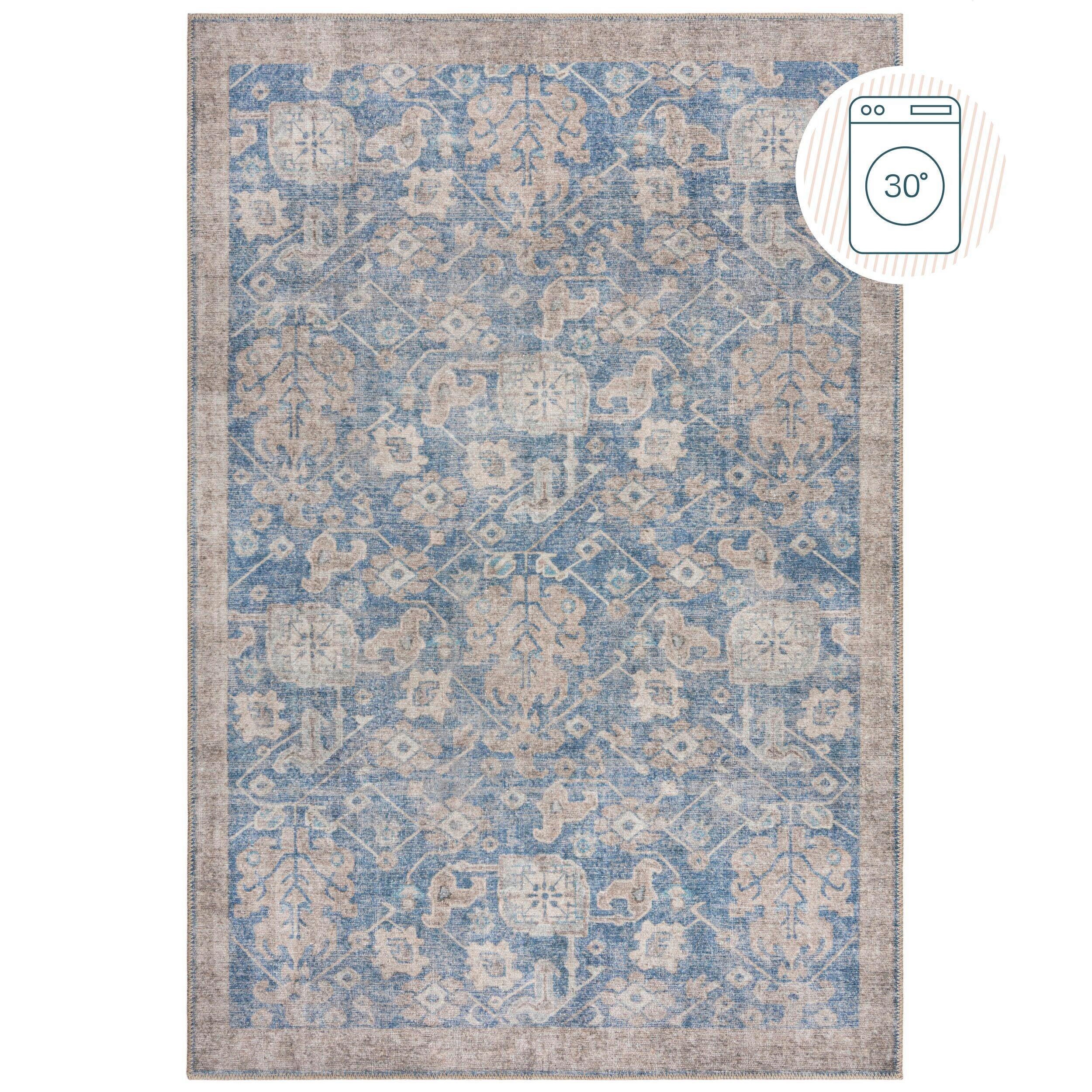 Flair Rugs TKANÝ KOBEREC, 190/290 cm modrá