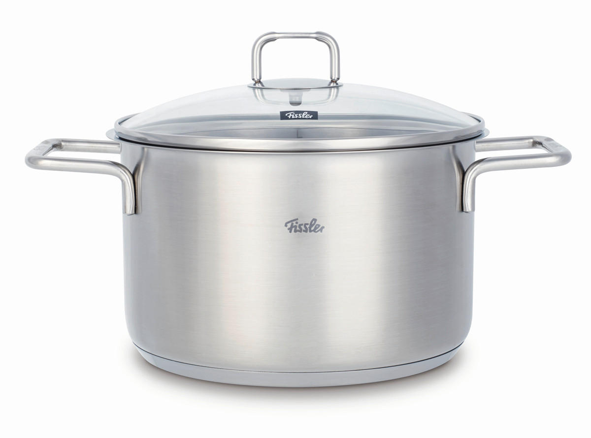 KOCHTOPFSET SatiTherm 5-teilig  - Edelstahlfarben, Basics, Metall - Fissler