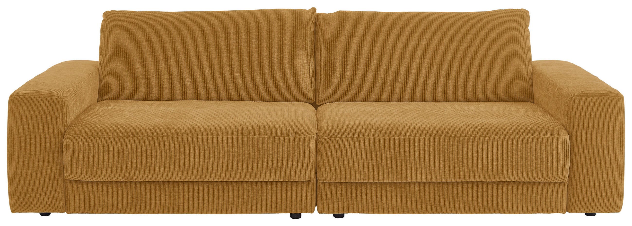 BIGSOFA in Chenille, Jacquard Cognac  - Cognac/Schwarz, Design, Kunststoff/Textil (270/83/125cm) - Niels Andersson