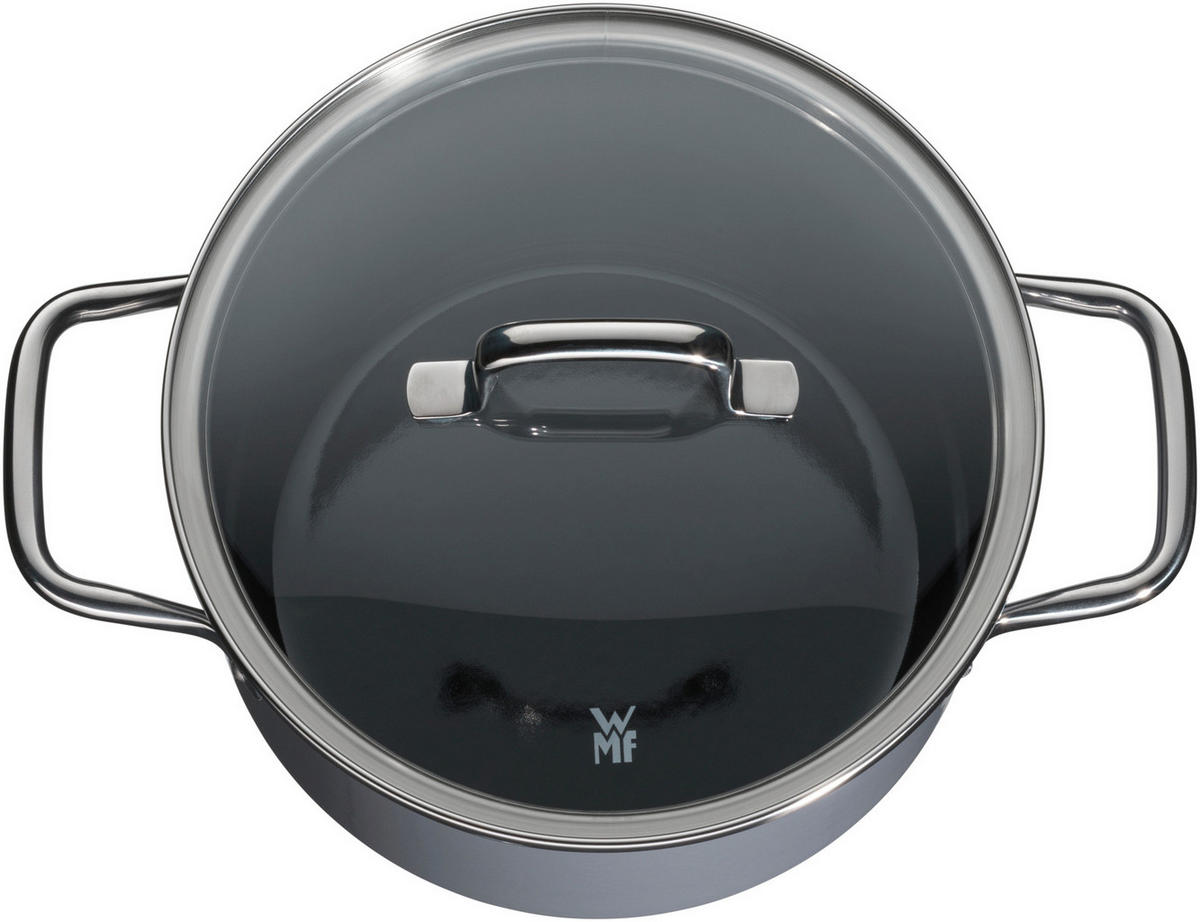 KOCHTOPFSET Fusiontec Mineral 4-teilig  - Grau, Basics, Metall (60/30/33cm) - WMF
