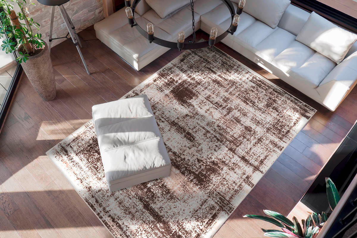 VINTAGE-TEPPICH 200/290 cm Braun, Taupe  - Taupe/Braun, Design, Textil (200/290cm) - Kayoom