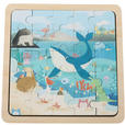 PUZZLE - Multicolor, Trend, Holzwerkstoff (22/22/0,8cm) - My Baby Lou