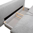 SCHLAFSOFA  mit Liegefunktion, Stoffauswahl Webstoff Grau  - Schwarz/Grau, Design, Kunststoff/Textil (200/90/100cm) - Venda