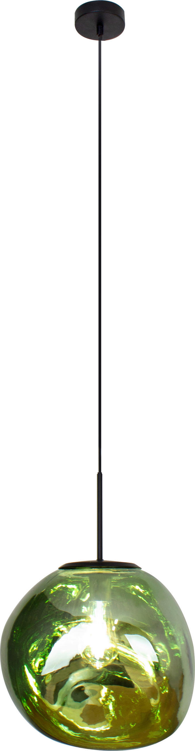 HÄNGELEUCHTE 36/150 cm  - Hellgrün, Basics, Glas (36/150cm)