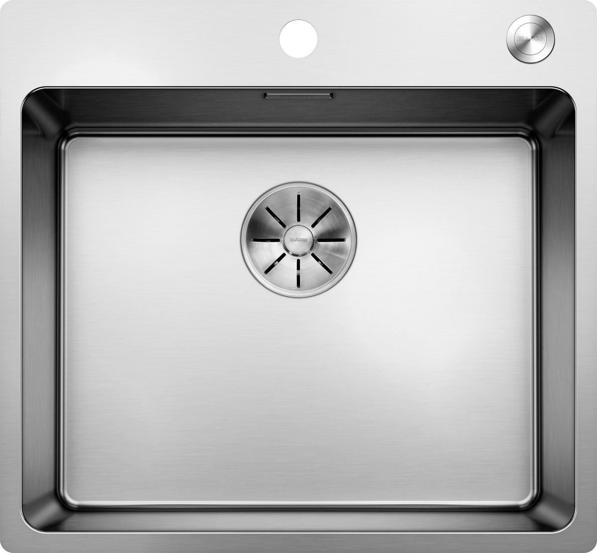 SPÜLE 525245  - Edelstahlfarben, Basics, Metall (50/19/50cm) - Blanco