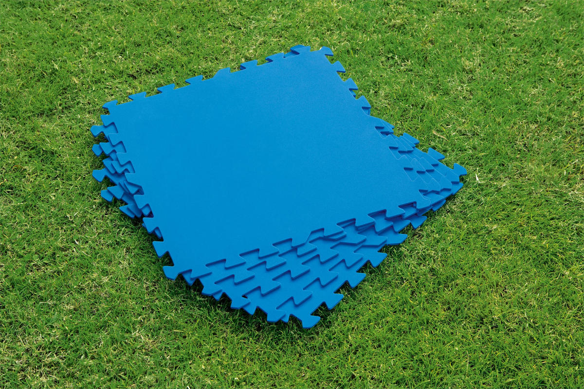 BODENPLANE 58220  - Blau, Basics, Kunststoff - Bestway