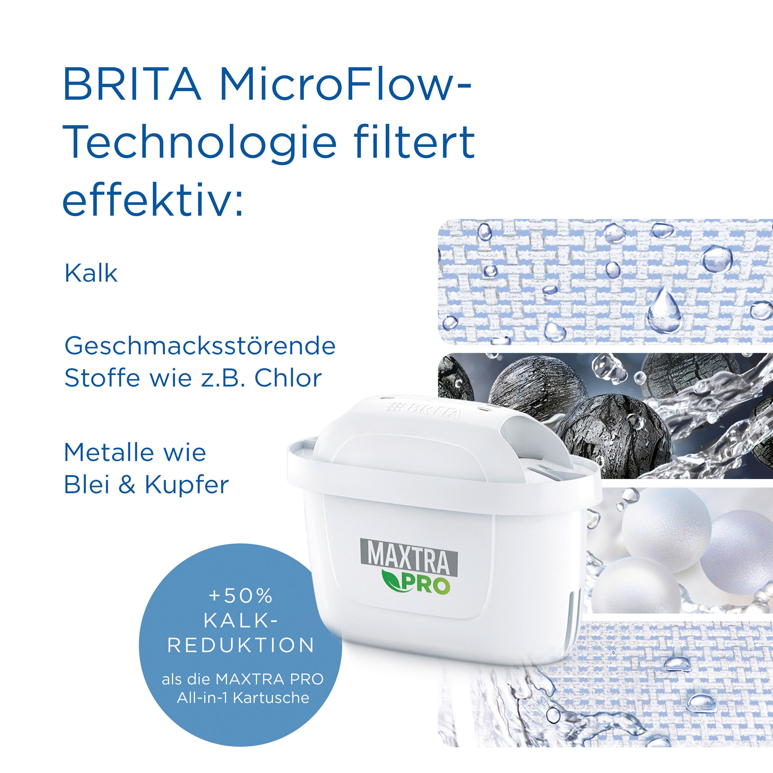TISCHWASSERFILTER   - Transparent, Basics, Kunststoff (24,1/11,8/11,5cm) - Brita