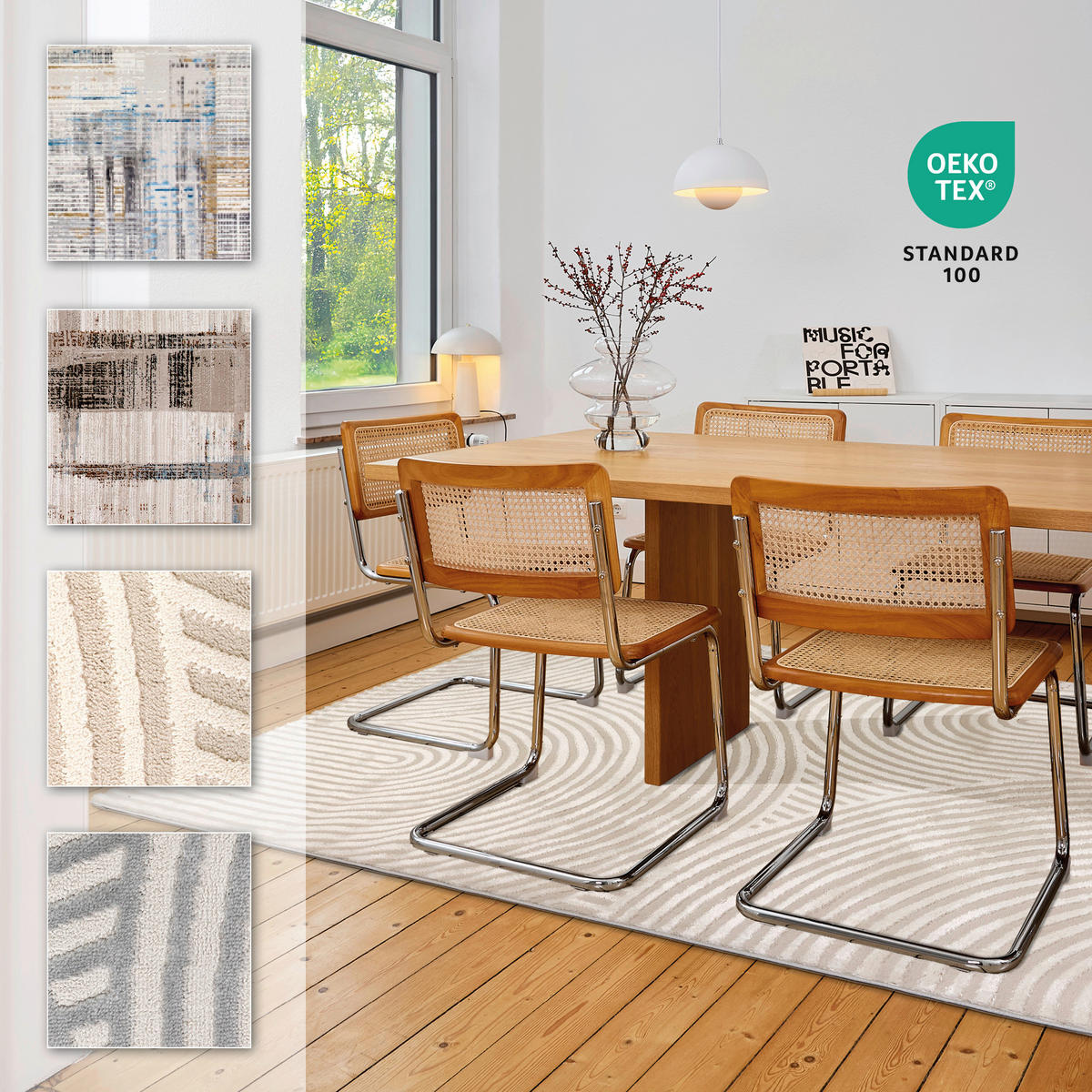 WEBTEPPICH 160/230 cm Jules Creme rechteckig  - Creme, Basics, Kunststoff/Textil (160/230cm) - Astra