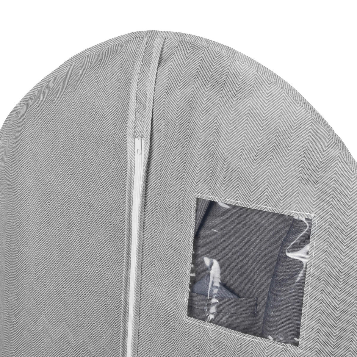 TAŠKA NA USCHOVÁNÍ - světle šedá, Lifestyle, textil (60/100cm)