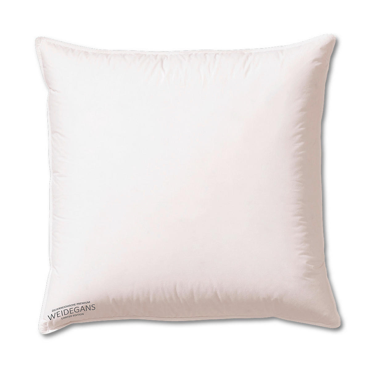 3-KAMMER-KISSEN  Österreichische Weidegans  80/80 cm       - Weiß, Basics, Textil (80/80cm) - Kauffmann