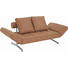 SCHLAFSOFA in Metall, Textil Braun - Chromfarben/Braun, Design, Textil/Metall (180-210/68/90cm) - Innovation SCHLAFSOFA in Metall, Textil Braun - Chromfarben/Braun, Design, Textil/Metall (180-210/68/90cm) - Innovation