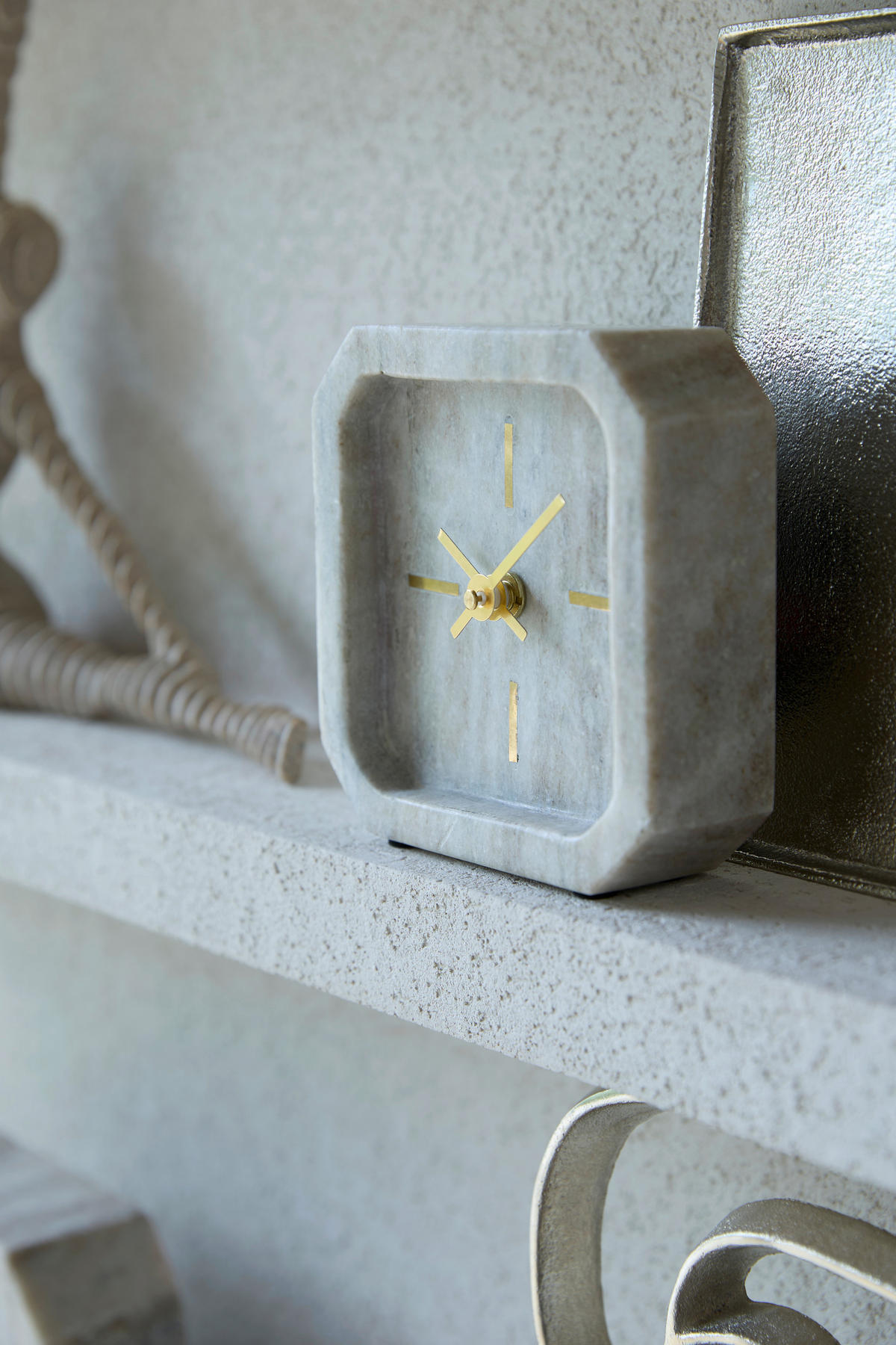 UHR PABLIA Sandfarben  - Sandfarben, Basics, Stein (13/4/13cm) - Light & Living