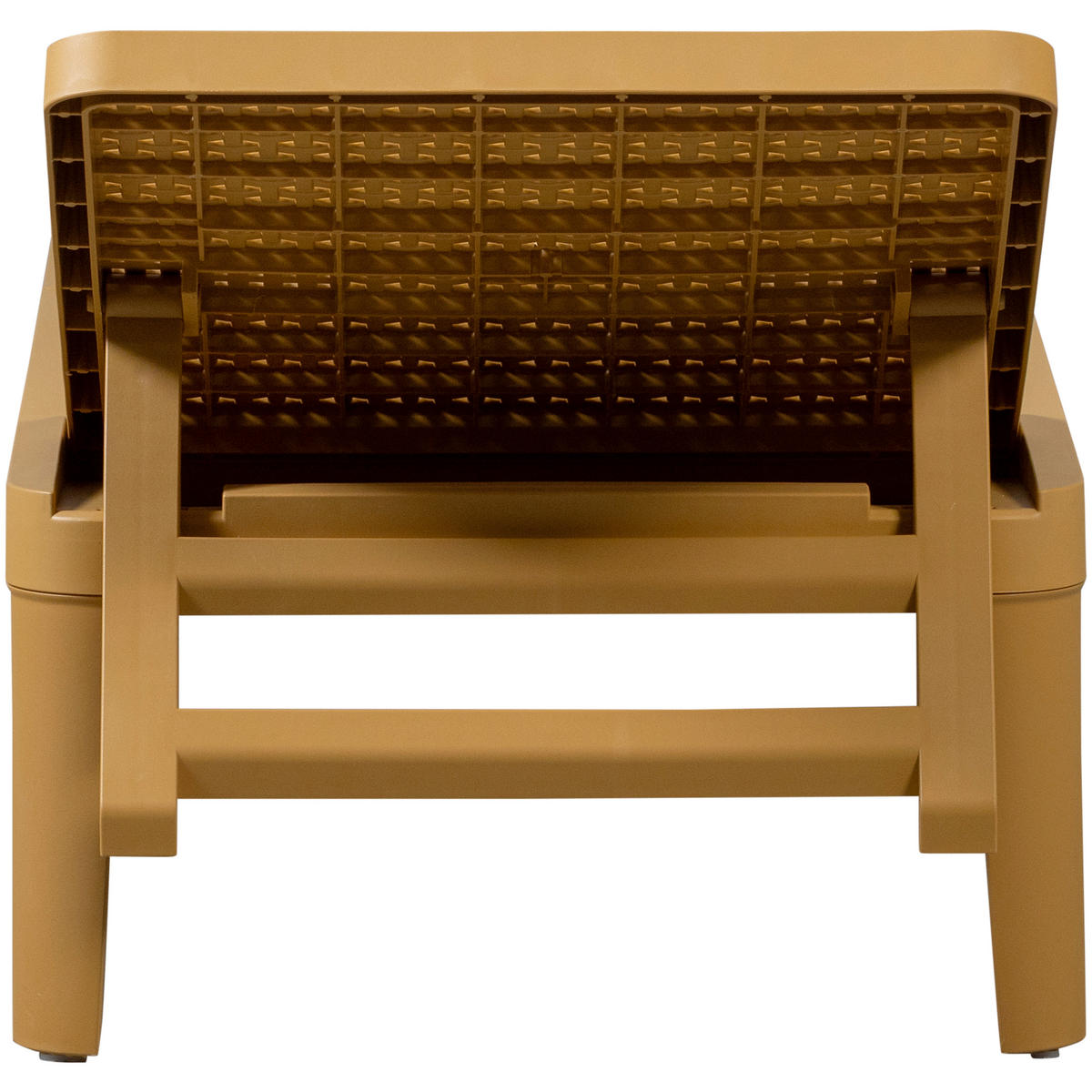 GARTENLIEGE 55/29/191 cm  - Gelb, Design, Kunststoff (55/29/191cm) - Gardenson