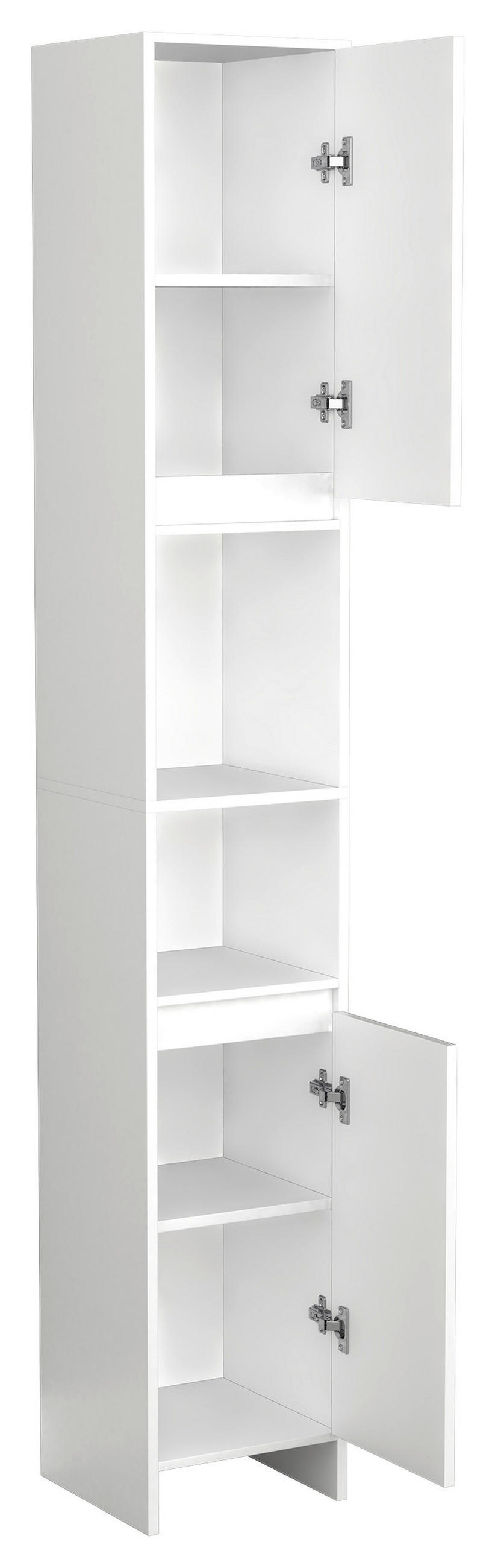 HÖGSKÅP  - vit, Modern, trämaterial (30/189/30cm) - MID.YOU