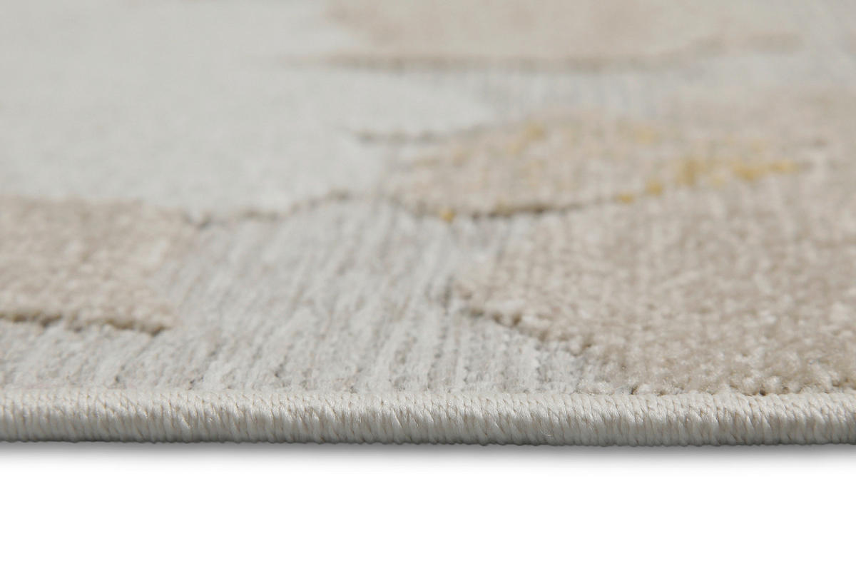 OUTDOORTEPPICH 140/200 cm Beach Flower Hellblau, Beige, Currygelb  - Currygelb/Beige, KONVENTIONELL, Textil (140/200cm) - WECON HOME