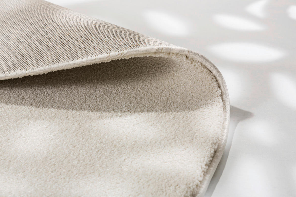 WEBTEPPICH 160/160 cm Pure Creme  - Creme, Basics, Textil (160/160cm) - Schöner Wohnen