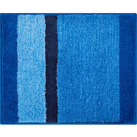 PREDLOŽKA PRED BIDET, 50/60 cm - modrá, Basics, textil/plast (50/60cm) - Grund