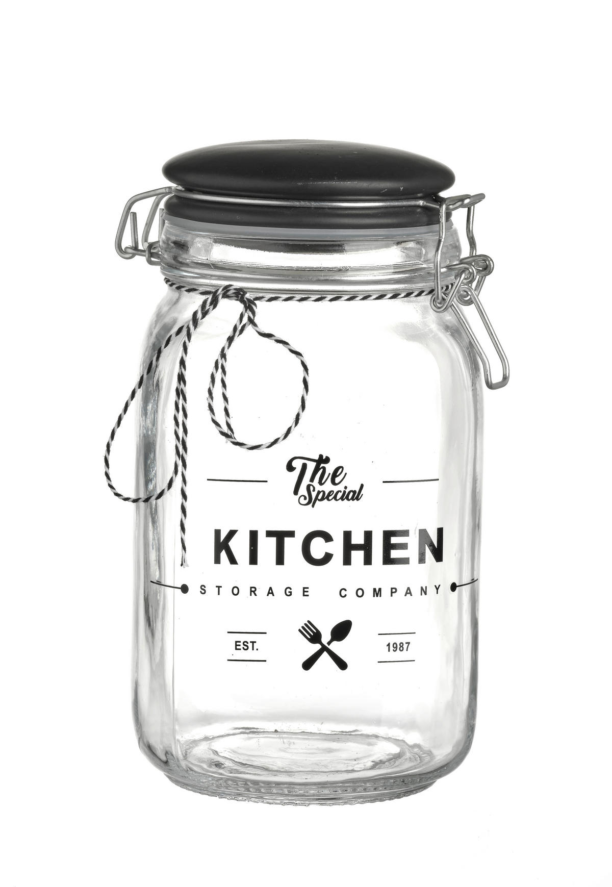 ÜVEG ÉTELTÁROLÓ  1,5 l  - Basics, üveg (12/12/20cm) - Ritzenhoff Breker