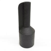 VAS 30 cm  - svart, Trend, metall (11,5/11,5/30cm) - Ambia Home