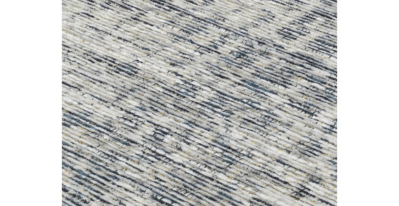 TEPPICH 67/130 cm Elandor Grau, Hellgrau, Beige  - Beige/Hellgrau, Design, Textil (67/130cm) - Novel