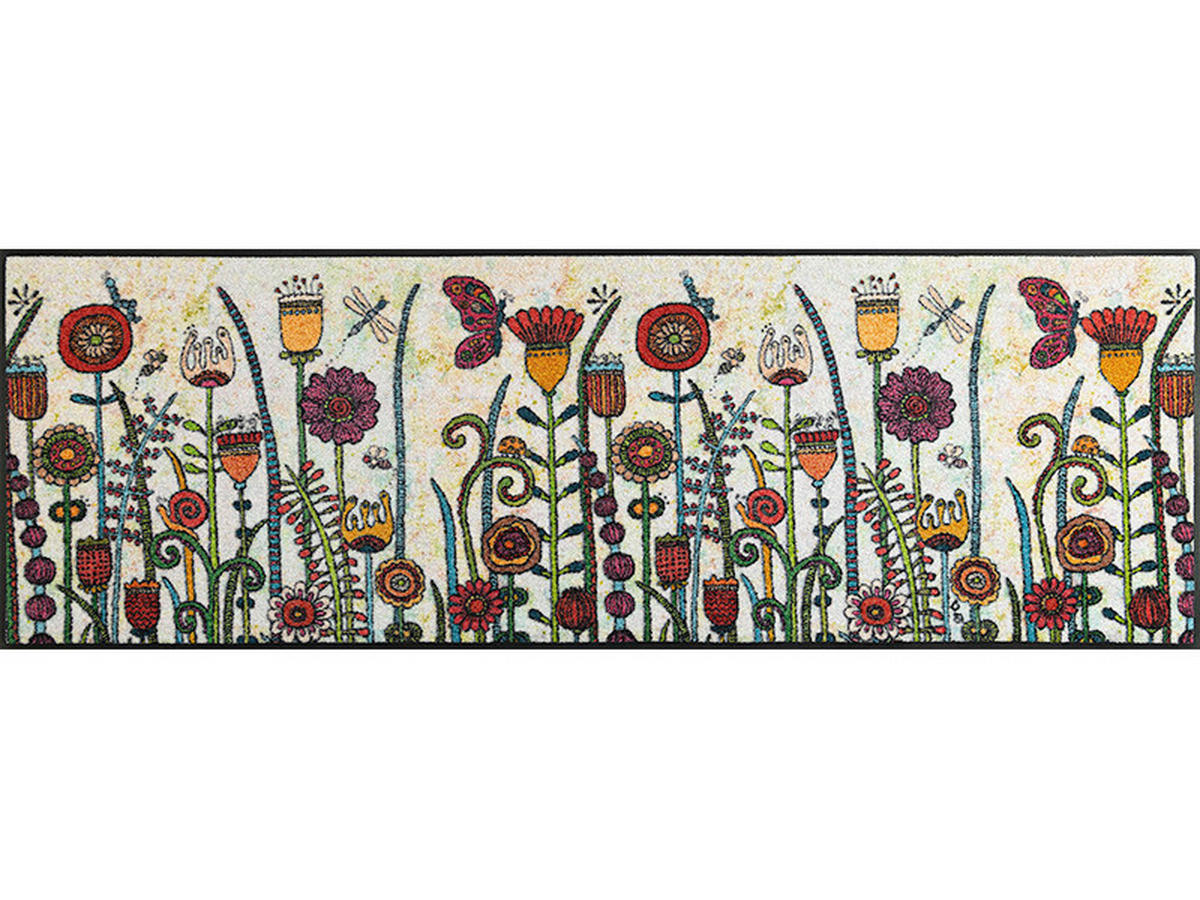 KÜCHENLÄUFER 60/180 cm Sonnentag Multicolor  - Multicolor, Trend, Kunststoff/Textil (60/180cm) - wash+dry