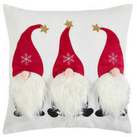 KISSENHÜLLE 50/50 cm  - Weiß, Textil (50/50cm) - X-Mas