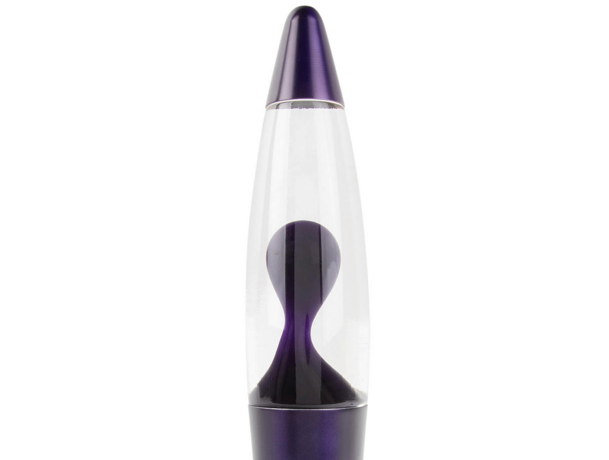 LAVALEUCHTE - Lila, Basics, Glas (8.6/8.6/35.5cm) - Leitmotiv