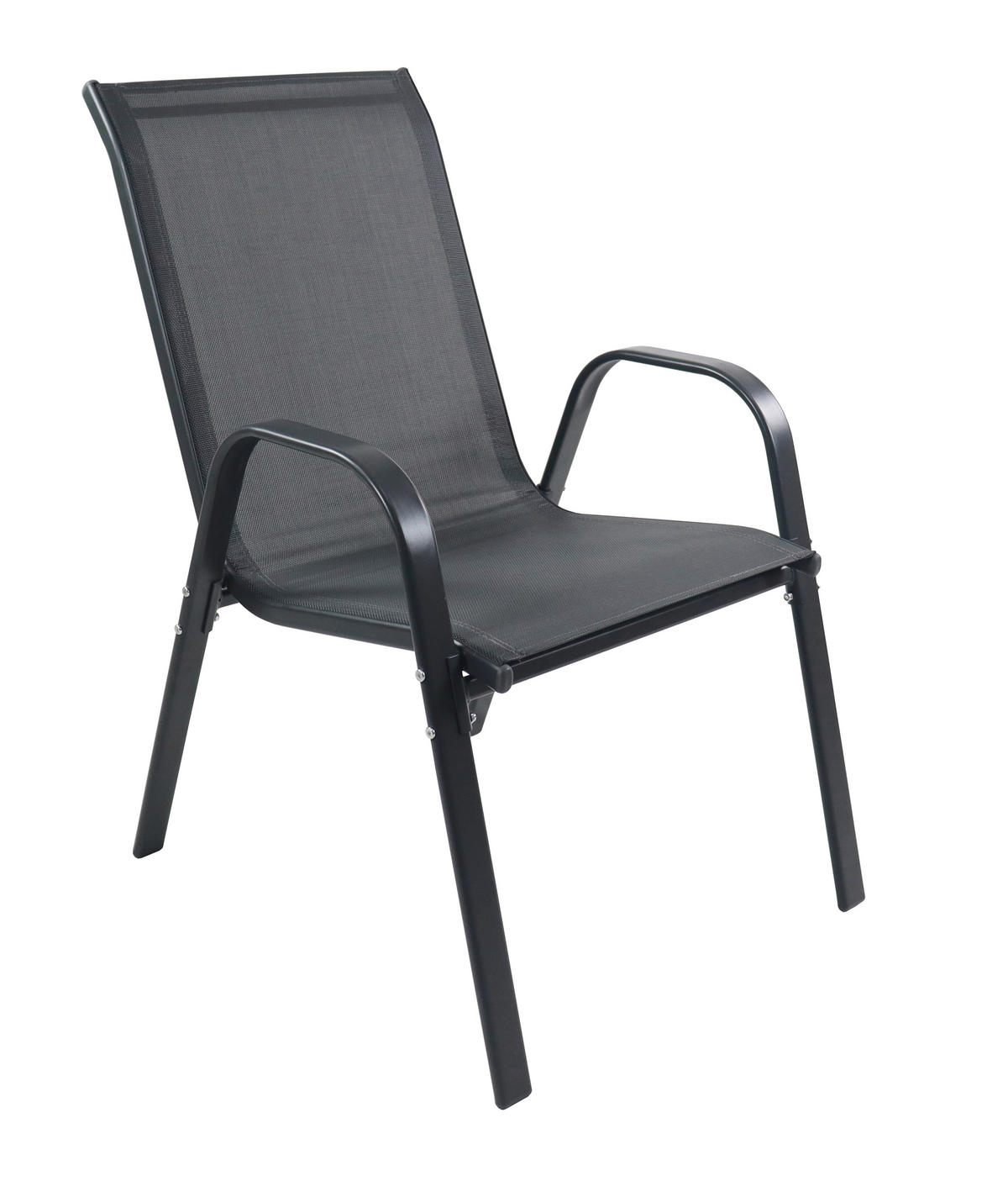 GARTENSTUHL-SET - Anthrazit, Modern, Kunststoff/Metall (56/89/73cm) - MID.YOU