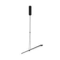 PENDELLEUCHTE 88,6/4/2 cm    - Schwarz, Trend, Kunststoff/Metall (88,6/4/2cm) - MAYTONI