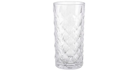 WASSERGLAS Diamond 330 ml - Transparent, KONVENTIONELL, Glas (330ml) - Novel