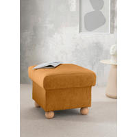 HOCKER Mikrofaser Goldfarben  - Wildeiche/Goldfarben, KONVENTIONELL, Holz/Textil (56/46/56cm) - Livetastic