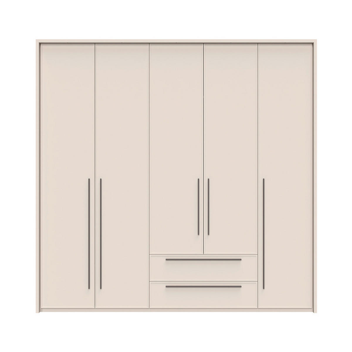 ORMAR SA KLASIČNIM VRATIMA  232/226/60 cm  - Dizajnerski, pločasti materijal/plastika (232/226/60cm)