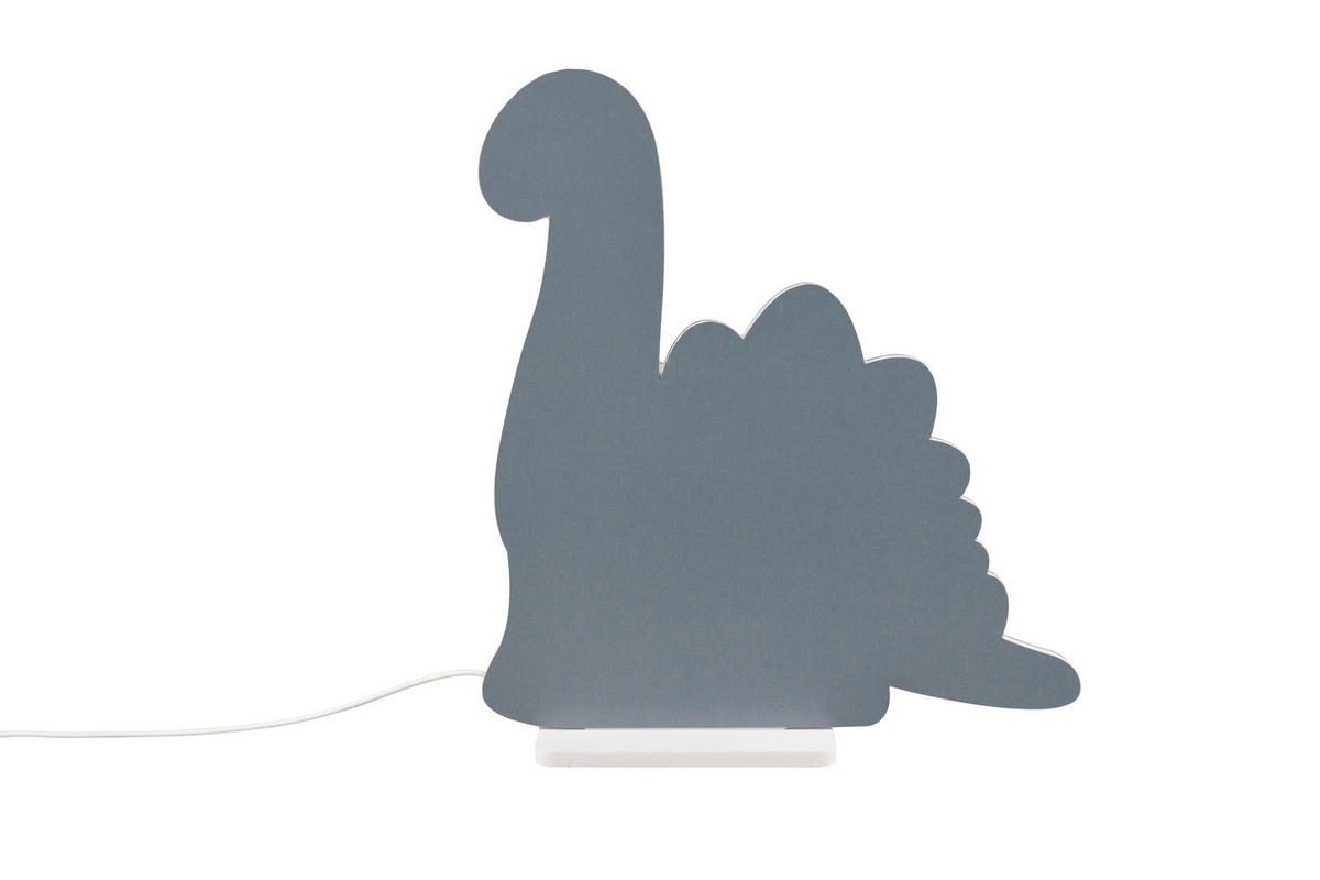 LED-DEKOLEUCHTE Dinosaur 30,5/33,4 cm  - Gelb/Grün, LIFESTYLE, Kunststoff/Metall (30,5/33,4cm) - Novel