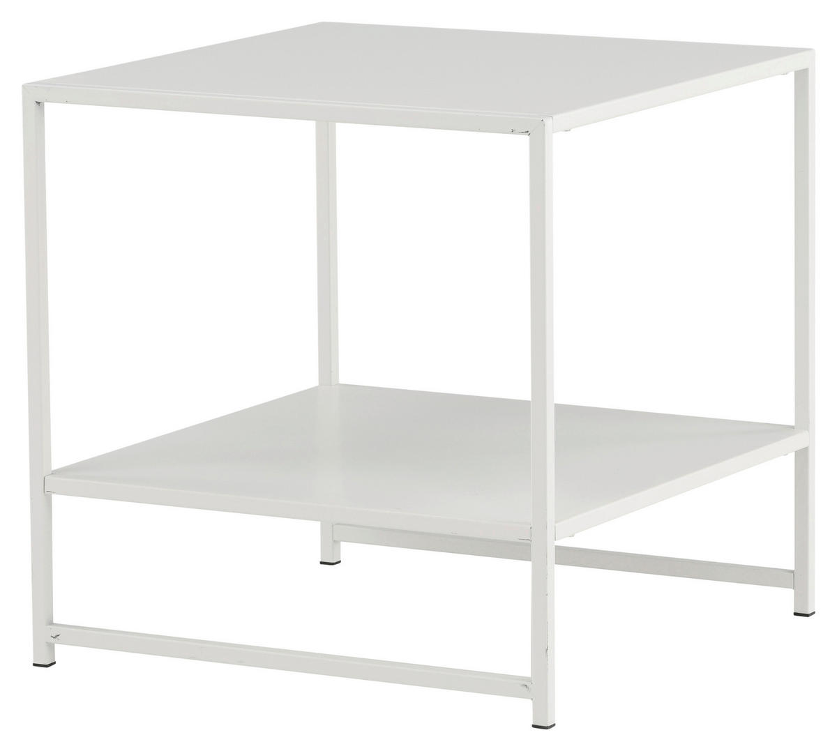 SIDOBORD i metall 50/50/50 cm  - vit, Design, metall (50/50/50cm) - Livetastic
