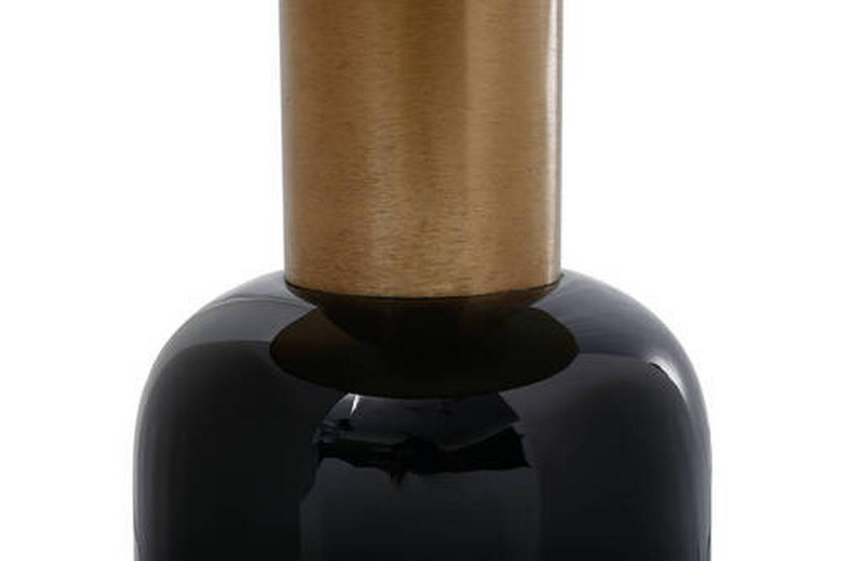 BEISTELLTISCH Goldfarben, Dunkelgrün  - Dunkelgrün/Goldfarben, Basics, Metall (49,5/52/49,5cm) - Kayoom