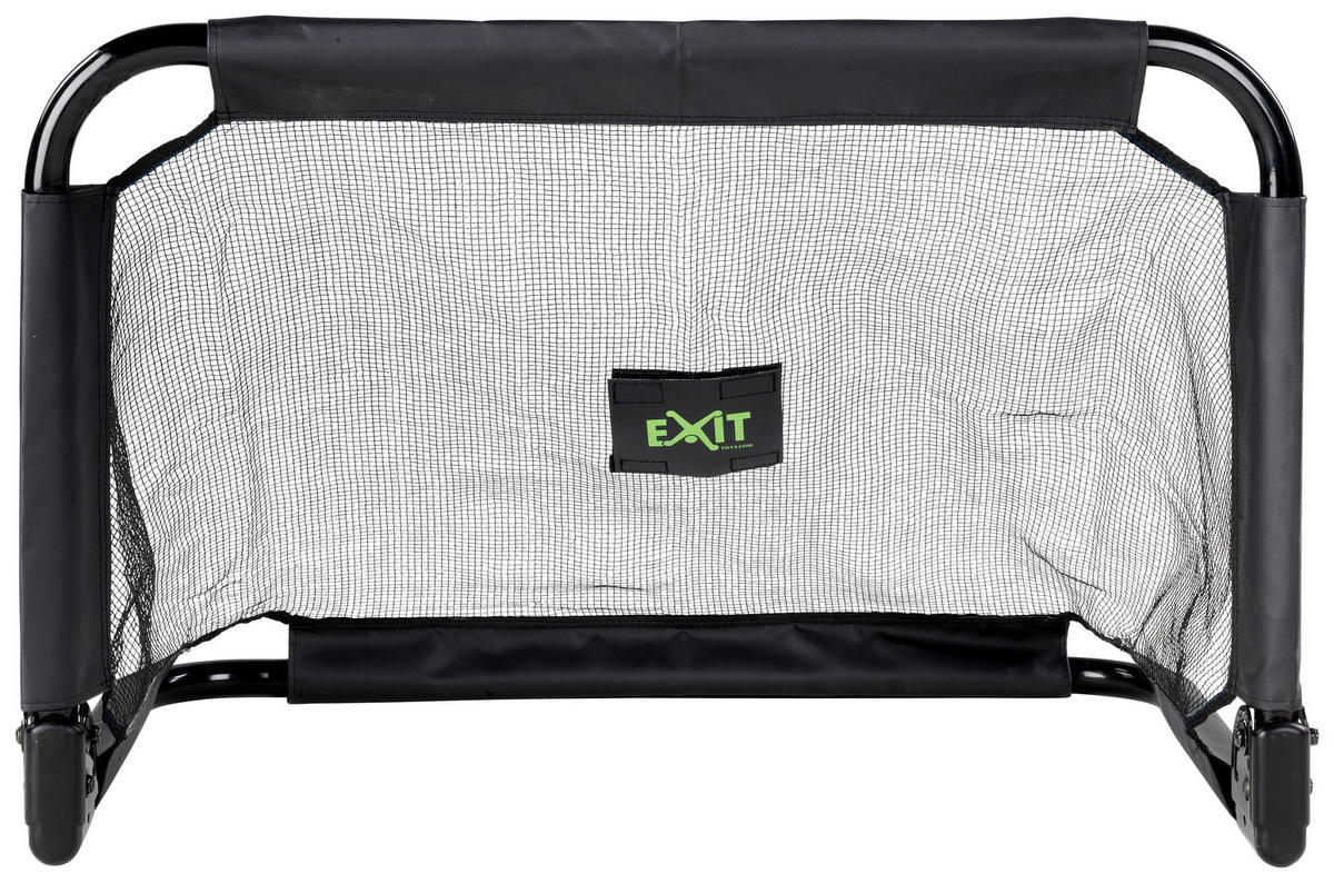 FUßBALLTOR EXIT PICO, 2-er Set - Schwarz, KONVENTIONELL, Kunststoff/Metall (90/60/60cm) - EXIT Toys