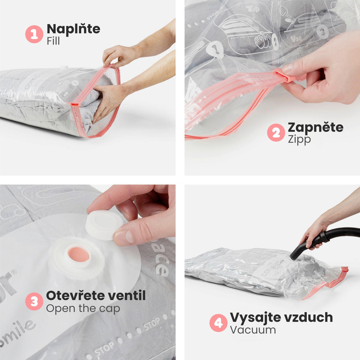 VAKUOVÝ PYTEL - Basics (80/100cm)